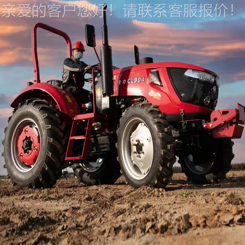 50马力四驱拖拉机 70马力四轮农用拖拉机704 504旋耕犁地机
