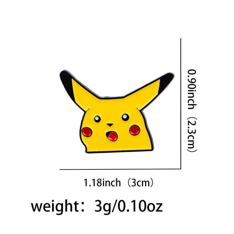 ポケモンブローチ漫画メタルバッジクリエイティブポケモンジュエリーメダルブローチエルフポケットアクセサリー|undefined