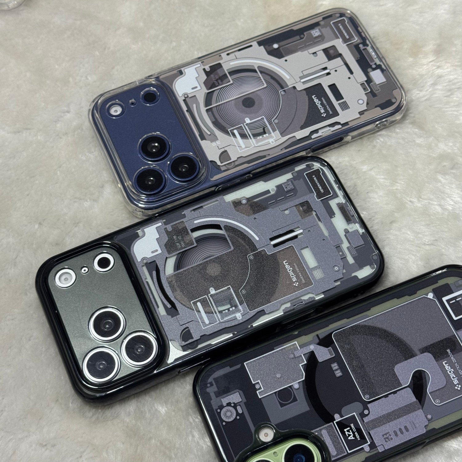 Tech Magnetic Phone Case For Iphone 17 Pro Max Circuit Board Cover_voghion.com