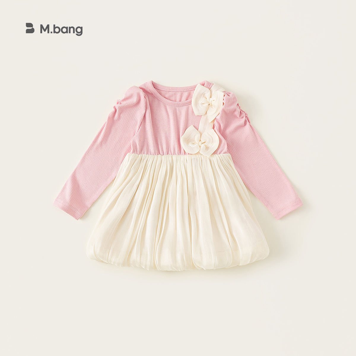 Modelo M Welfare, Vestido de Niña para Primavera y Otoño, No se Devuelve, Vestido Floral Infantil, Vestido de Niña de Manga Larga para Otoño, Ropa Infantil en Liquidación