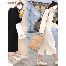 高领百搭毛衣女中长款过膝秋冬装打底衫2025新款针织衫长袖连衣裙
