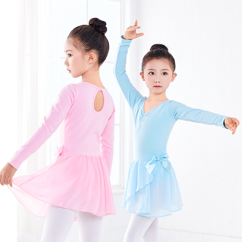 Ropa de práctica para niñas, ropa de verano de manga corta para niñas para exámenes, ropa de baile latino para niños, falda de ballet para niños