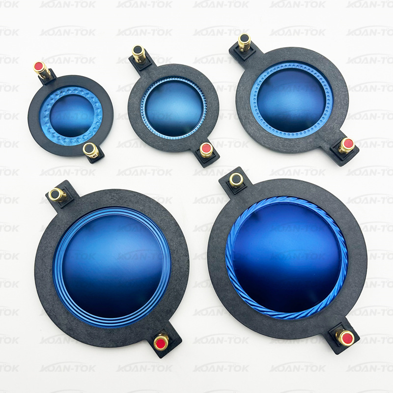 34芯44芯51芯72芯75芯高音音圈进口蓝膜圆线扁线带柱喇叭维修配件