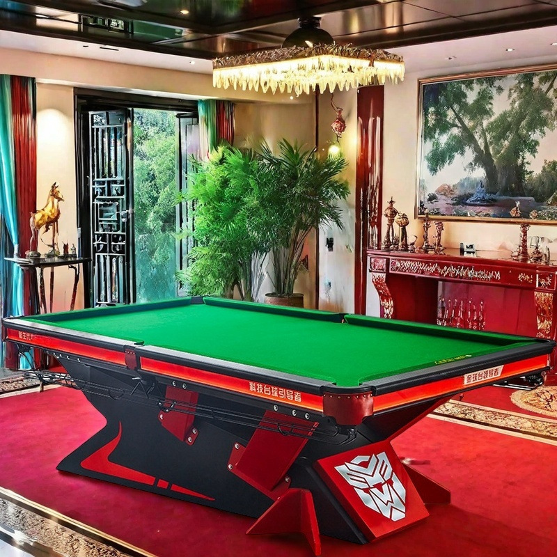 Xin Juego de mesa de billar estrella evento de billar sala comercial de billar mesa de billar de aleación de madera maciza sala de billar casera mesa de billar