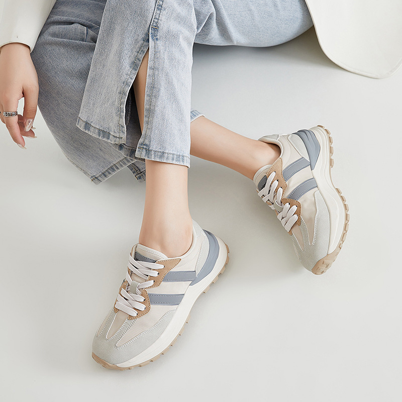 Augusto argán zapatos para mujeres 2023 verano nuevo estilo retro plataforma ligera zapatillas