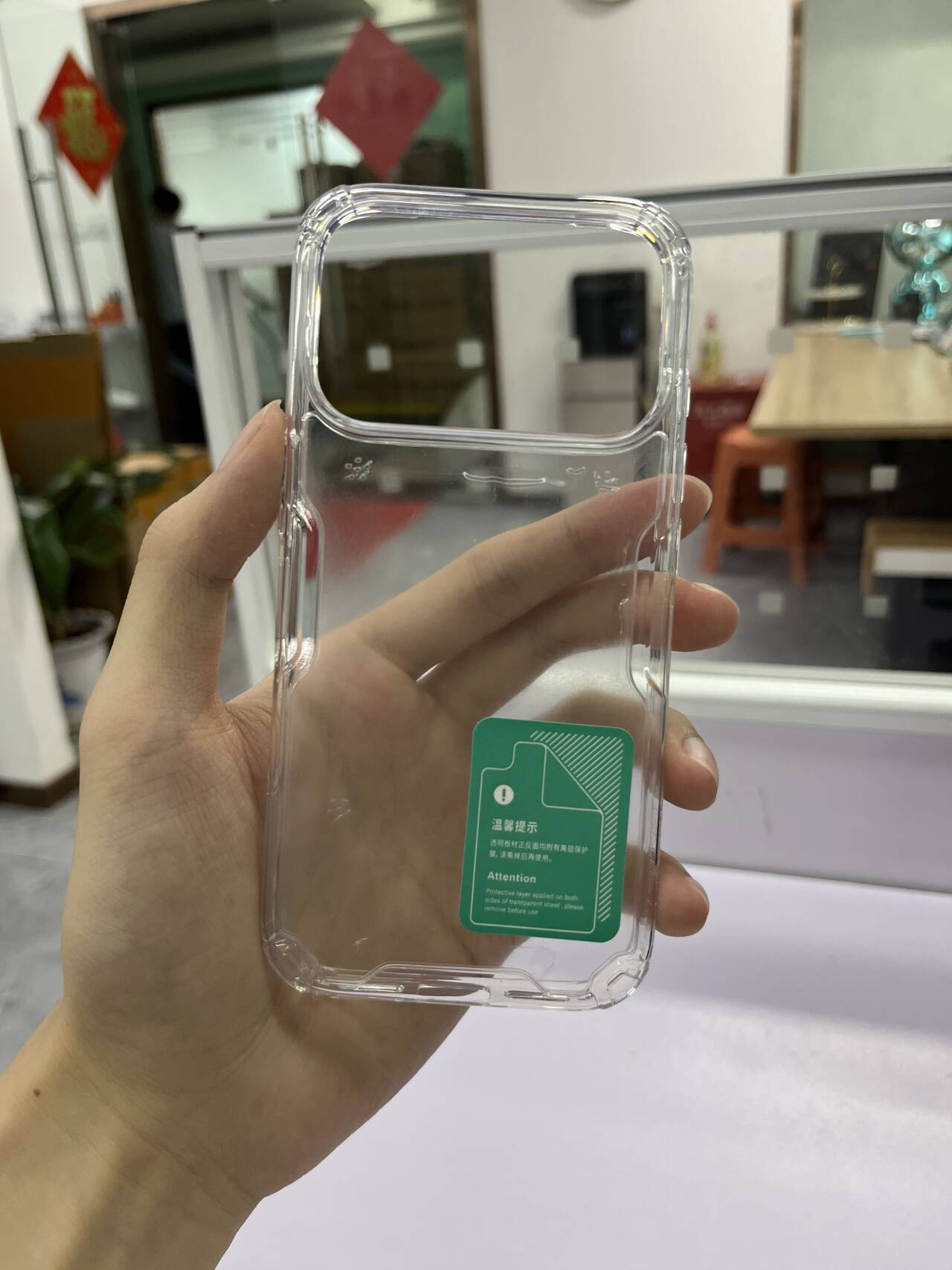 Ốp lưng Nillkin trong suốt chống rơi cho iPhone 17 Pro Max, vỏ cứng mềm kết hợp — iPhone 17 Trắng, iPhone Air Trắng, iPhone 17 Pro Trắng, iPhone 17 Pro Max Trắng chi tiết 14