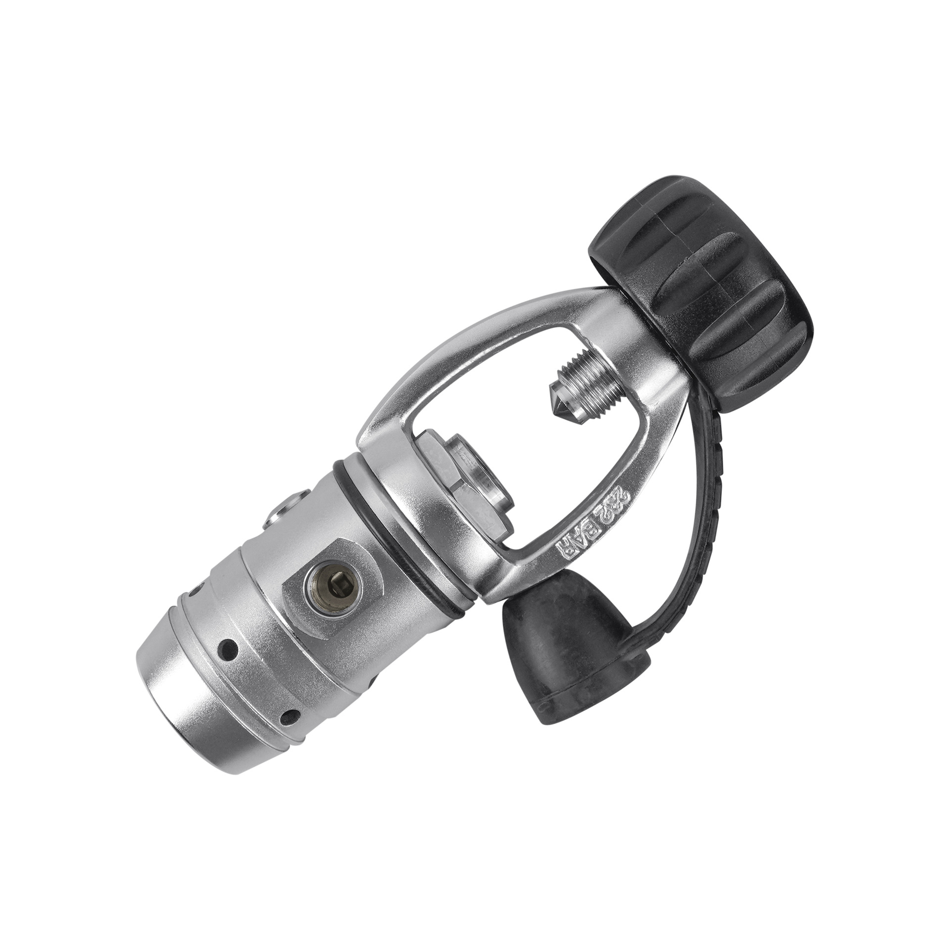 Válvula reductora de presión de primera etapa de alta presión de cuatro orificios para buceo, regulador de primera etapa, regulador de respiración de primera y segunda etapa, adaptador de regulador