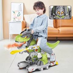 サムは機甲の暴竜の滑車を代理購入して、スプレーの音の光で弾丸の電動の益智のおもちゃを発射することができます。