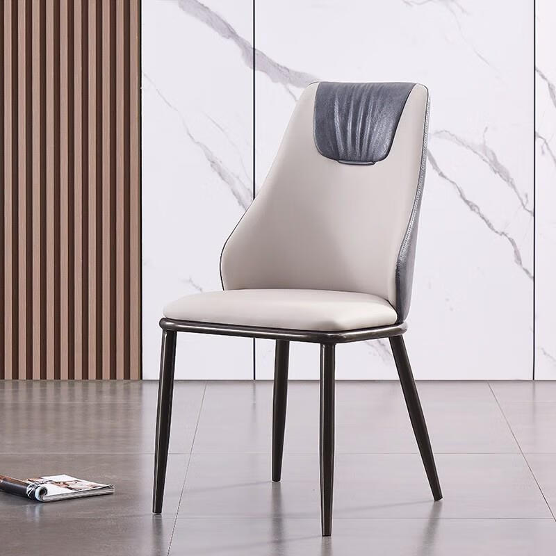 Manufacturer Supplies Nordic Modern Minimalist Dining Chairs, Minimalist Style Home Restaurant Desk Chairs, Soft-Backed Comfortable Chairs