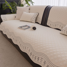 意式风加厚纯棉异形沙发垫2025新款秋冬一片式防滑坐垫子沙发套罩