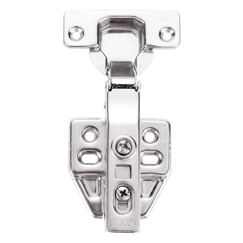 304 bisagra de acero inoxidable de remojo de agua amortiguador hidráulico amortiguación aviones bisagra de la puerta del gabinete hardware plegable armario