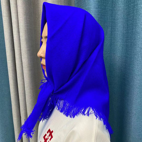 Women's headscarf, rural old lady's scarf, women working in the fields, square scarf, old woman's warm square scarf