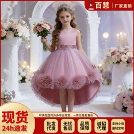 童礼服;童连衣裙;儿童发饰