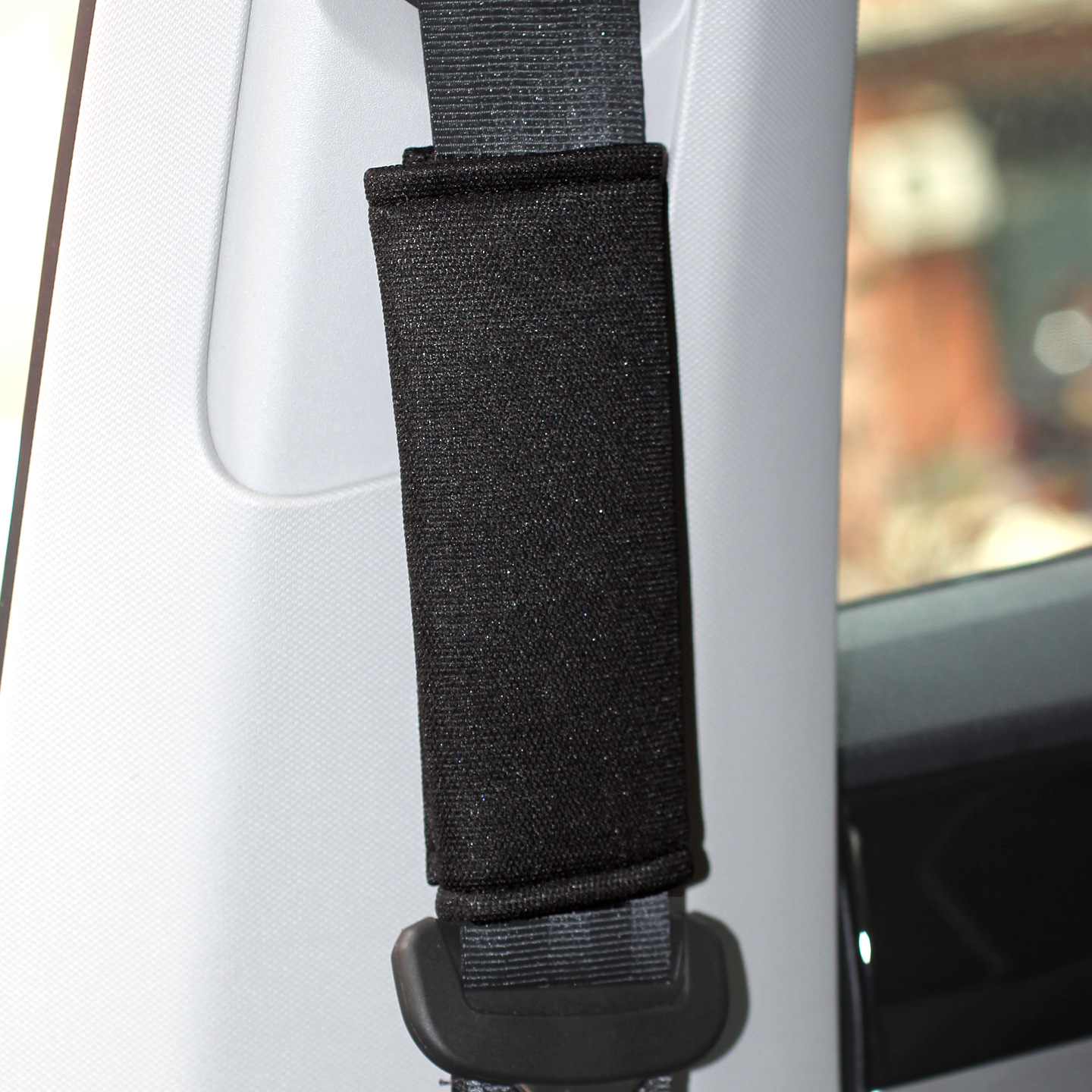 Protector para Cinturón de Seguridad de Auto 15 cm de Seda de Hielo