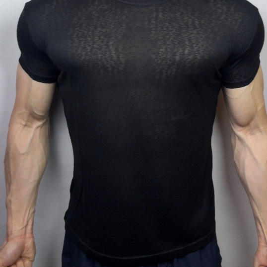 New Model from the Source Manufacturer: Lyocell Tencel Men's Short-Sleeve T-Shirt, Ice Silk, Cool and Breathable, Solid Color, Versatile Round Neck New Model from the Source Manufacturer: Lyocell Tencel Men's Short-Sleeve T-Shirt, Ice Silk, Cool and Breathable, Solid Color, Versatile Round Neck