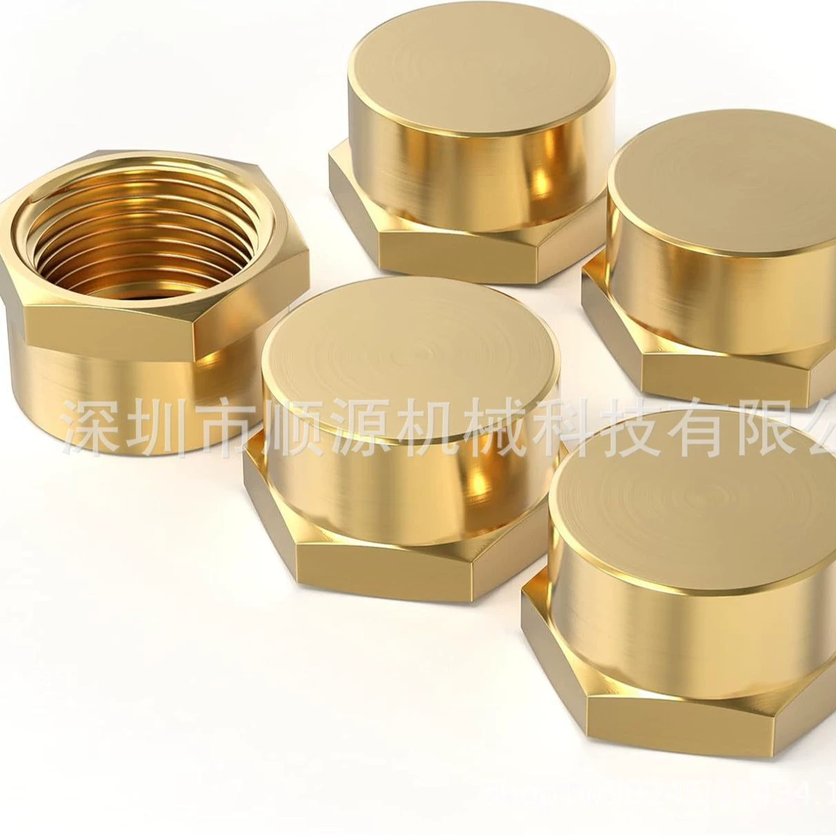 1/8NPT-3/4NPT латунная внутренняя заглушка из чистой меди, внутренняя резьба, медный провод с резьбой американского стандарта NPT, медная заглушка на складе