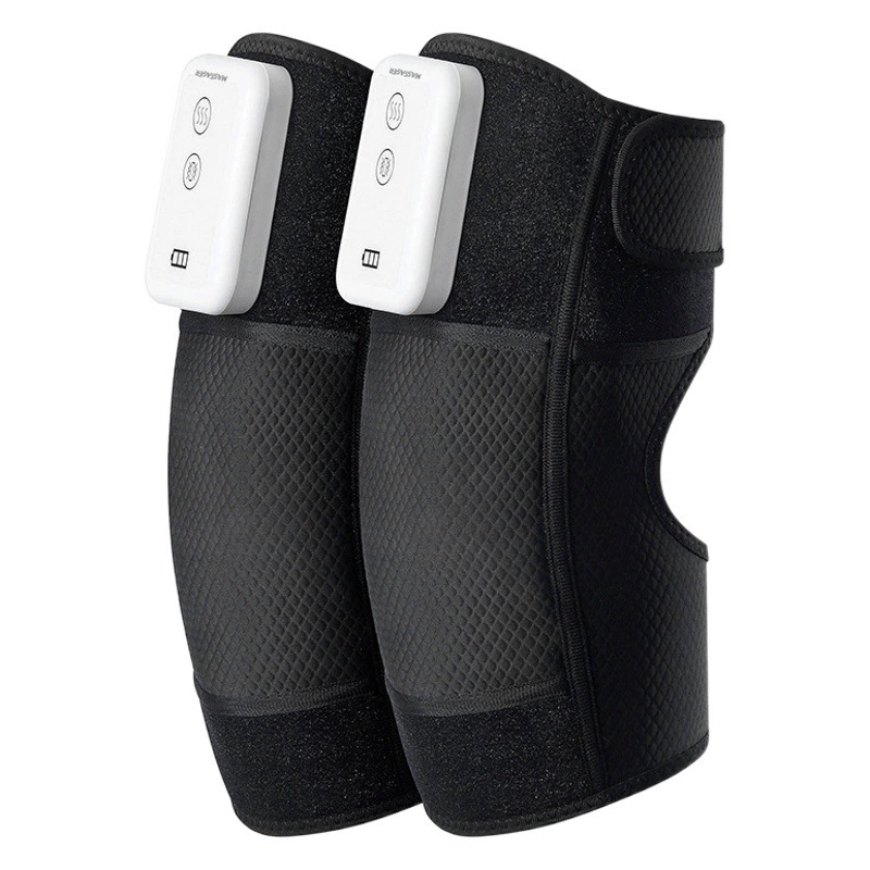 Электрический массажер для коленей с подогревом, ортез для коленей для людей среднего и пожилого возраста с проблемами с ногами и суставами, горячий компресс, согревающий массажер, электрический нагреватель