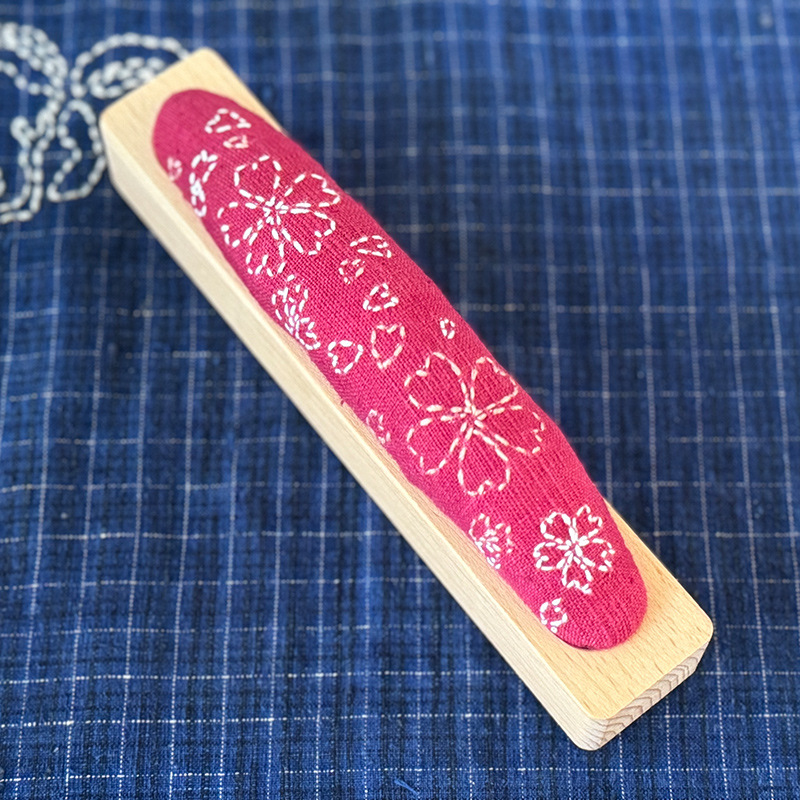 Lu bordado creativo aguja larga simple novato bordado flores y hierba sala de estar adornos hechos a mano bolsas de materiales de bordado diy