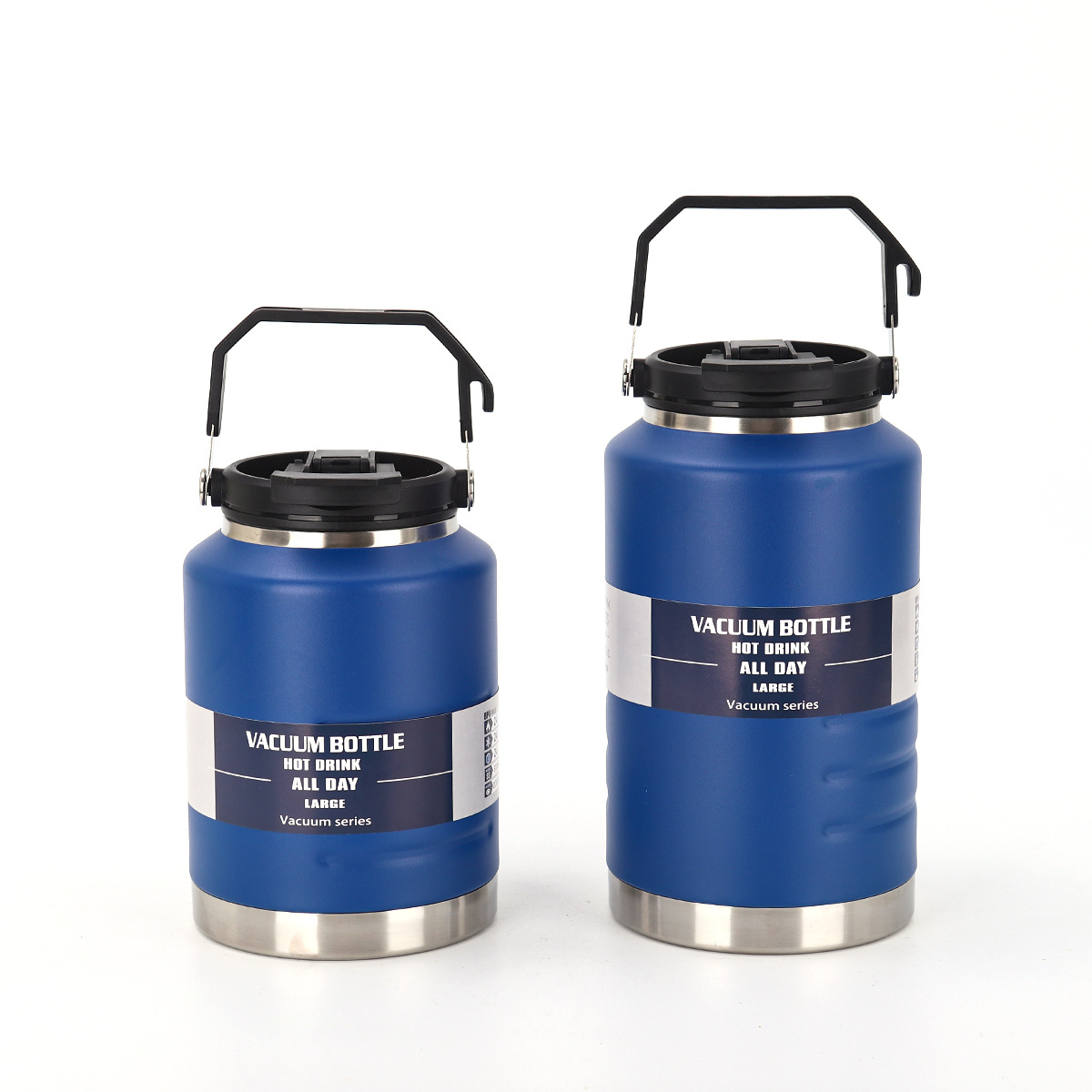 Nueva gran capacidad portátil barril 304 acero inoxidable vacío taza de aislamiento térmico taza de paja de acampamiento de acondicionamiento al aire libre