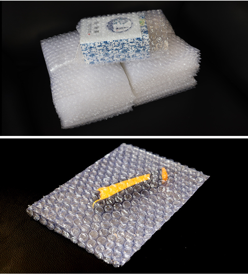 现货快递气泡袋加厚气泡膜泡沫袋 透明打包发货包装