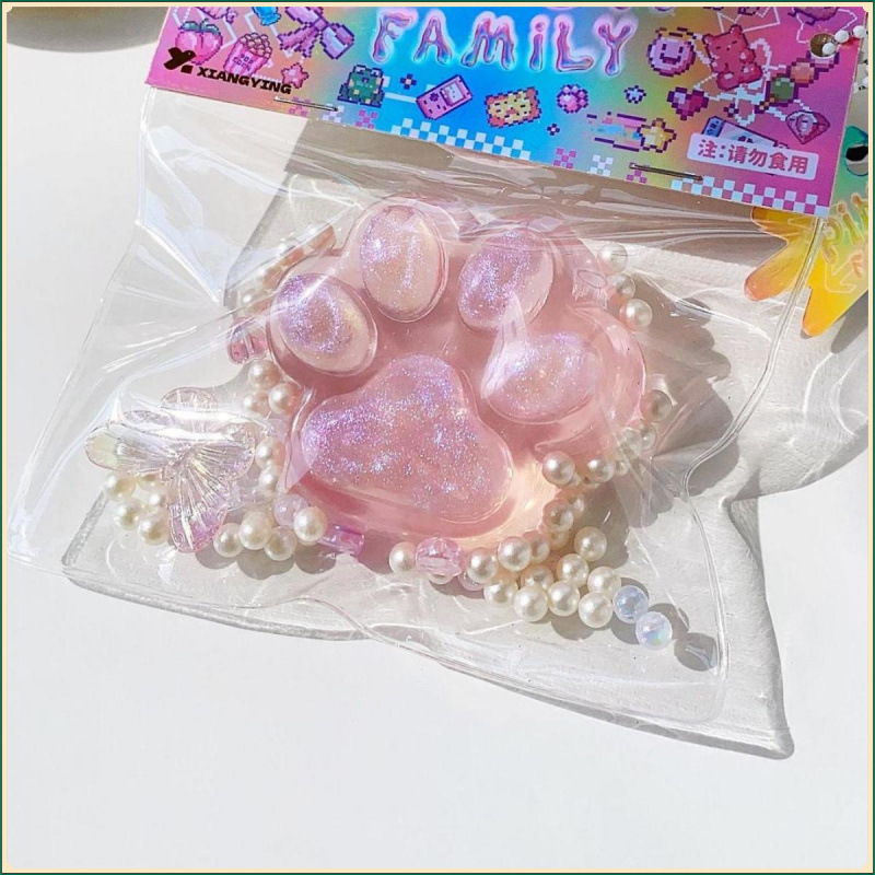 핑크 골드 고양이 발톱