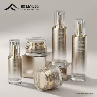 定制120ml100ml40ml乳液品粉底液玻璃瓶50g30g膏霜面霜瓶化妆品瓶
