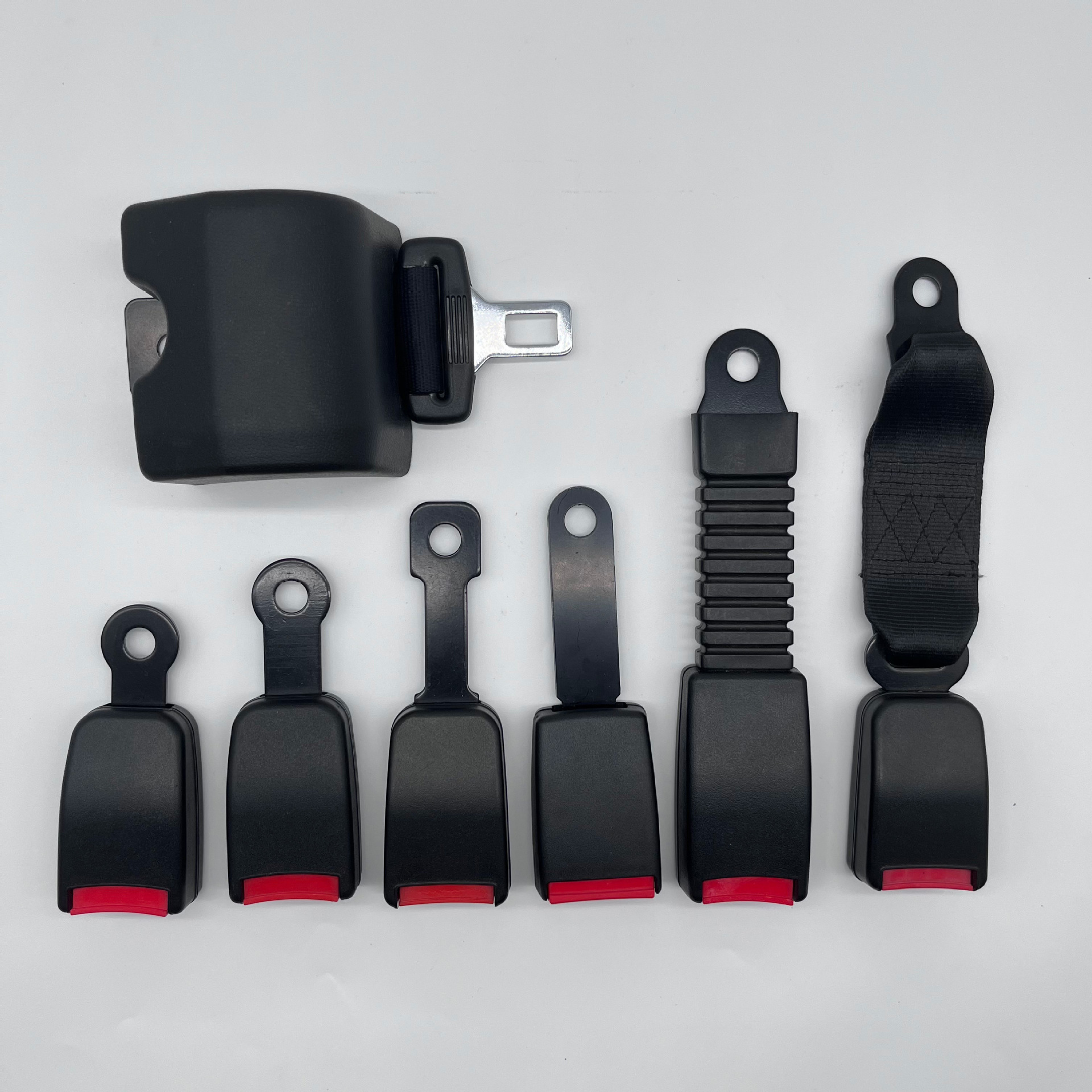 Popular Car and Forklift Automatic Retractable Two-Point Telescopic Safety Belt Universal Two-Point Self-Locking Safety Belt