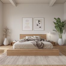 厂家定制酒店家具标间独立床刨花板式床酒店客房全套板式设计安装