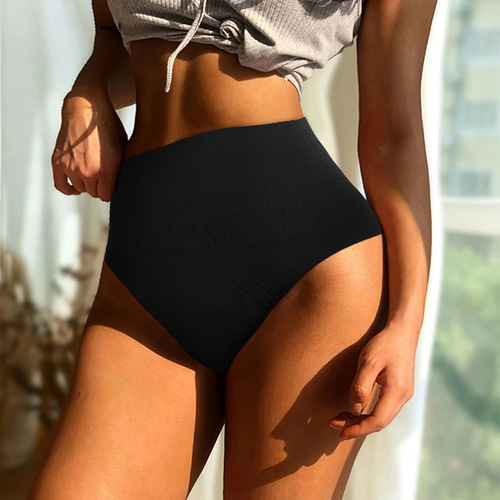 Invisible shaping seamless corset tummy control pants butt lifting breathable seamless women's high waist shaping underwear wholesale