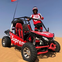 200cc双人四轮越野摩托车地形山地车大型沙滩车卡丁车汽油四冲程