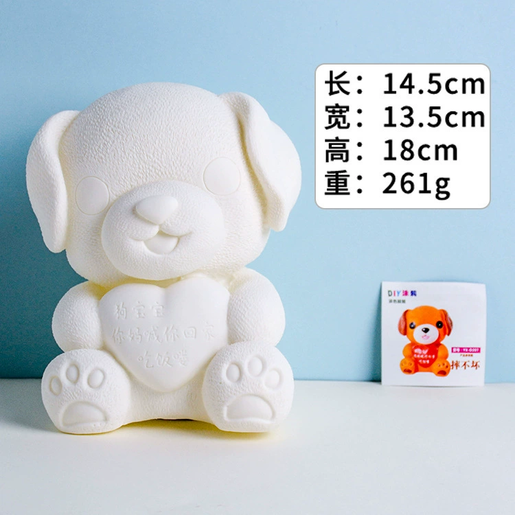 Кукла из пластика раскрашенная, игрушка, handmade, граффити, копилка, оптом