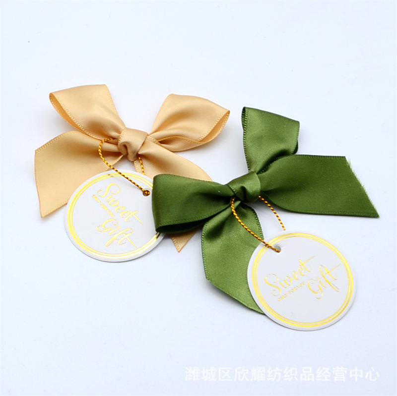 Al por mayor de gama alta de embalaje de regalo hecho a mano Cinta Azul arco más pieza de ascensor caja de regalo accesorios de decoración