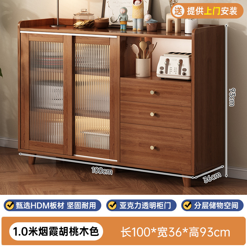 armario de comedor contra la pared armario de almacenamiento integrado armario de estilo japonés armario de almacenamiento de cocina doméstica armario de almacenamiento armario simple armario