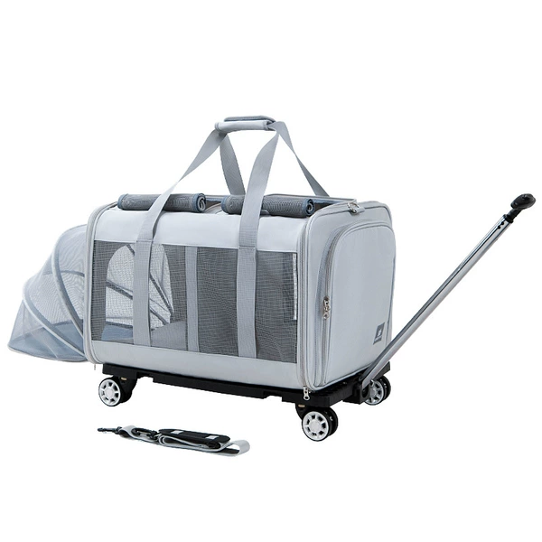Light Gray Breathable Extension Model [Hatchback Isolation] Pull and release to transform into a cage