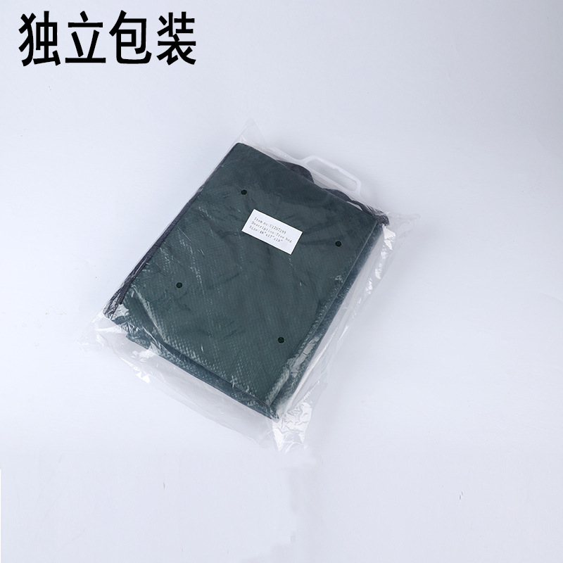 Bolsa de almacenamiento tejida PP de gran capacidad de comercio exterior Cremallera impermeable Árbol de Navidad Jardín Embalaje en movimiento Bolsa de piel de serpiente Amazon