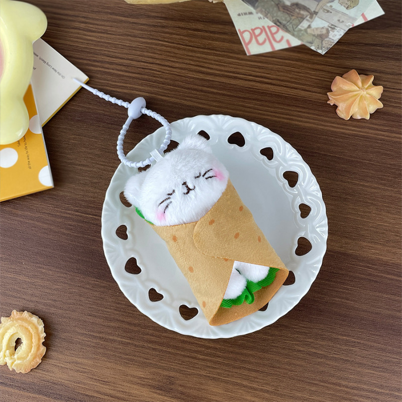 可爱迷你早餐系列小挂件公仔钥匙扣婚庆抛洒娃娃包包挂饰活动礼品|undefined