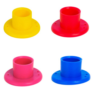 Cross-Border Hot Selling Park Golf Tee Golf Park Spike Holder Plastic Environmentally Friendly Colorful Golf Ball Holder