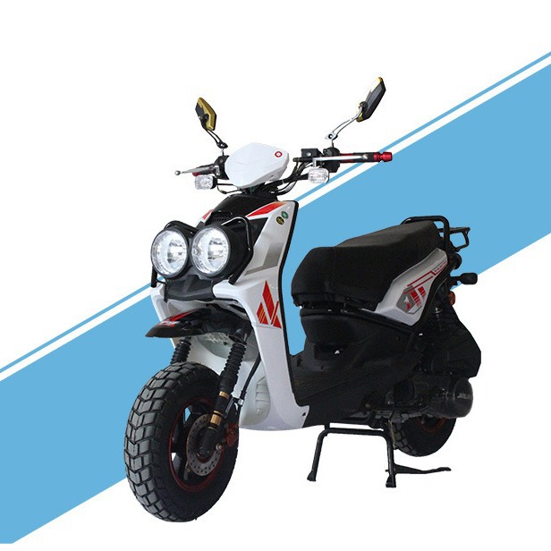 Exportación de modelo transfronterizo luhu pedale motocicleta 150 jinlang wangya motor de combustible coche ligero