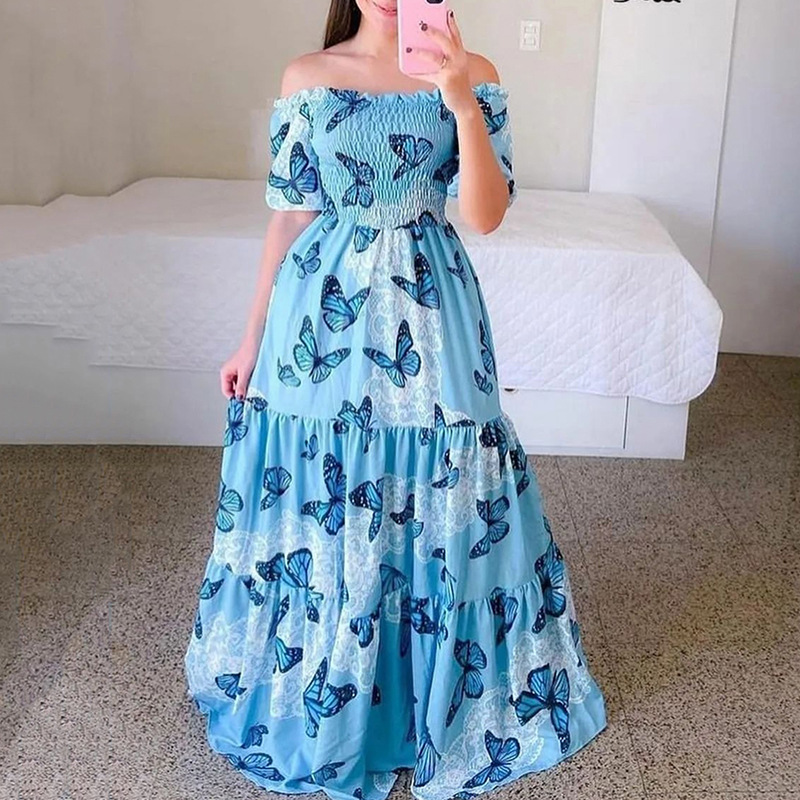 Women's Floral Summer Maxi Dress