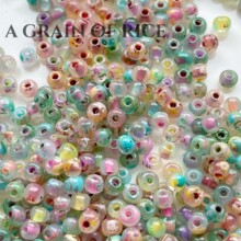 ����������3mm��ɫ��ȾС����ɢ���ֹ�diy����朶�������