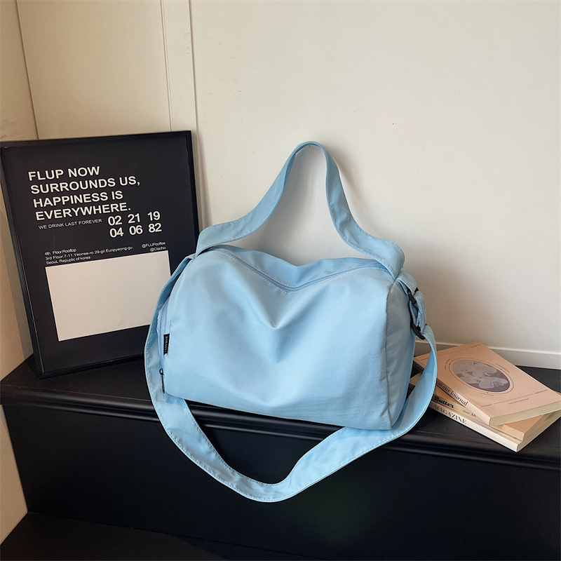 Travel Bag, Portable Fitness Bag, Women's Dry and Wet Separation Sports Training Bag, Yoga Swimming Bag, Short-Distance Business Trip Luggage Bag
