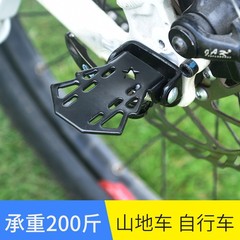 自転車の後部座席のマンガン鋼の足のペダルのマウンテンバイクの子供の自転車は折り畳みができます。