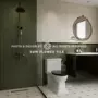 卫生间弧形浴室美式墙砖