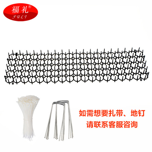 Cross-border supply 49cm long anti-cat spike nail household sofa anti-cat climbing isolation cat deterrent barrier anti-cat spike mat