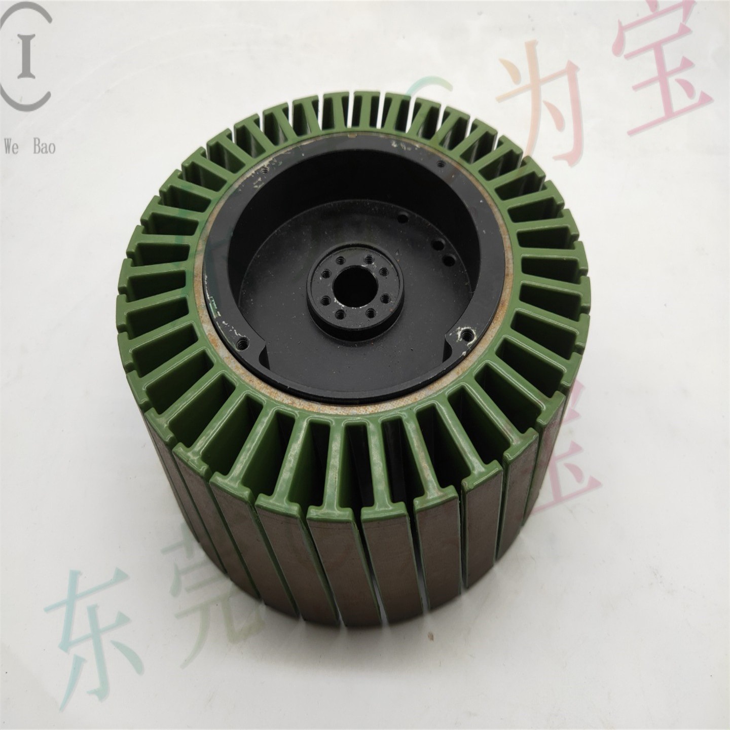 铁芯手工涂粉定子涂粉定子绝缘涂敷铁芯样品涂粉铁芯手工绕线