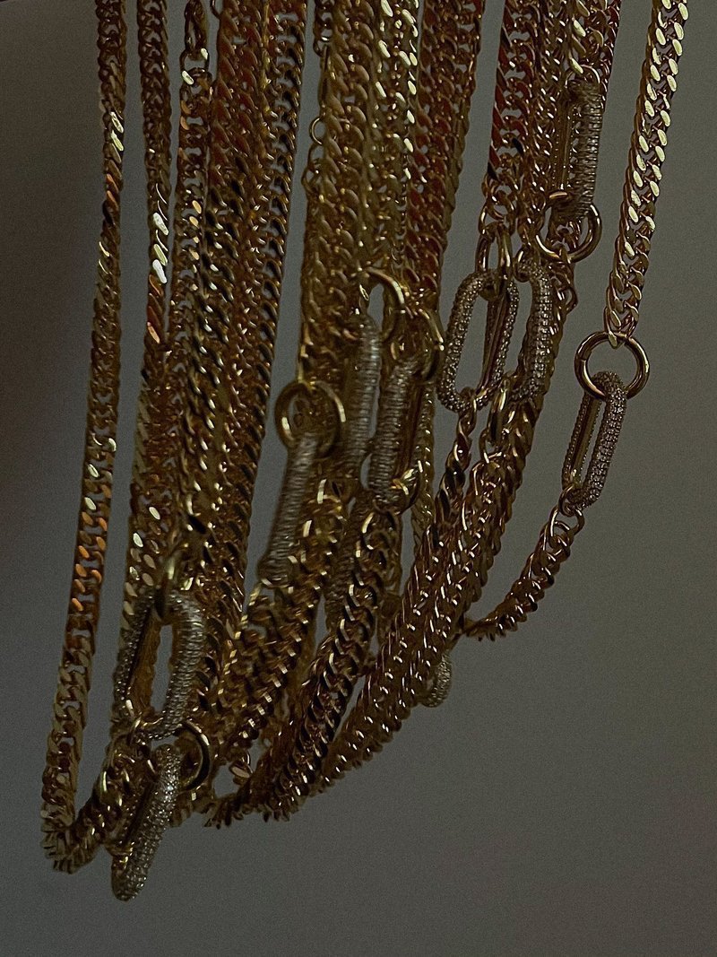 Streetwear Oval Copper Plating Inlay Zircon Bracelets Earrings Necklace display picture 5