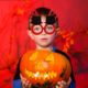 Halloween Theme Party Decoration Glasses Masquerade Dress Up Demon Pumpkin Letters Glasses Frame Photo Props