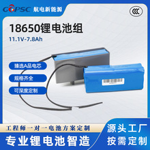 按摩仪器 按摩仪专业锂电池 18650锂电池组3S3P-11.1V-7.8Ah