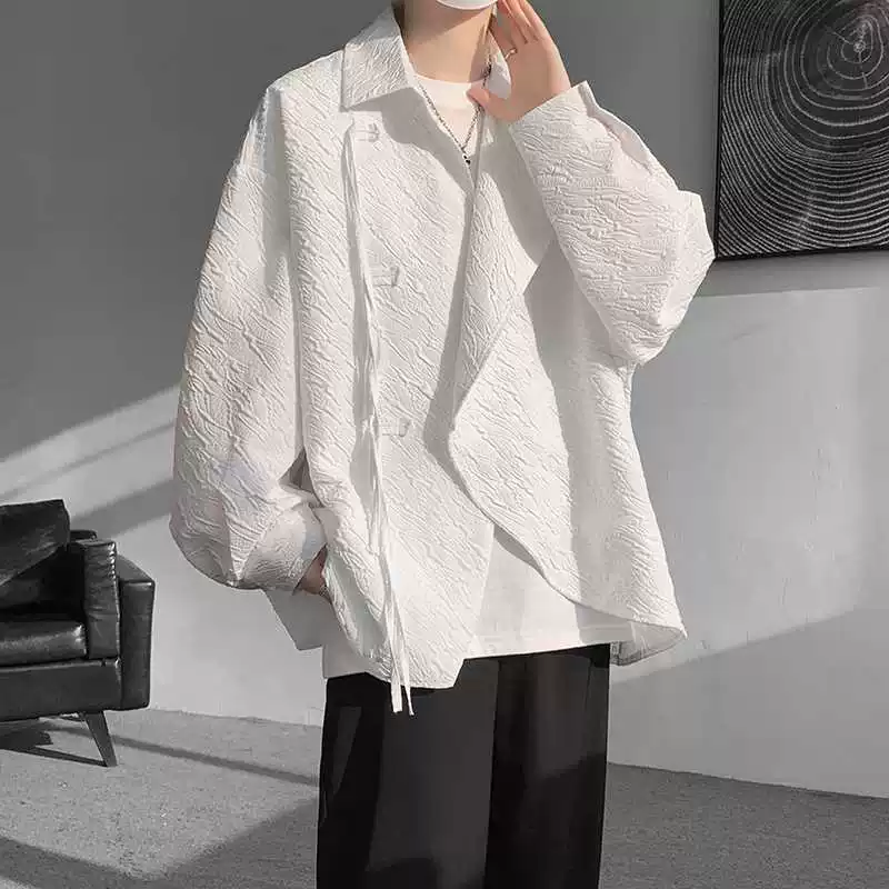 Spring shirt, jacket, high-quality style, Chinese style, plus size