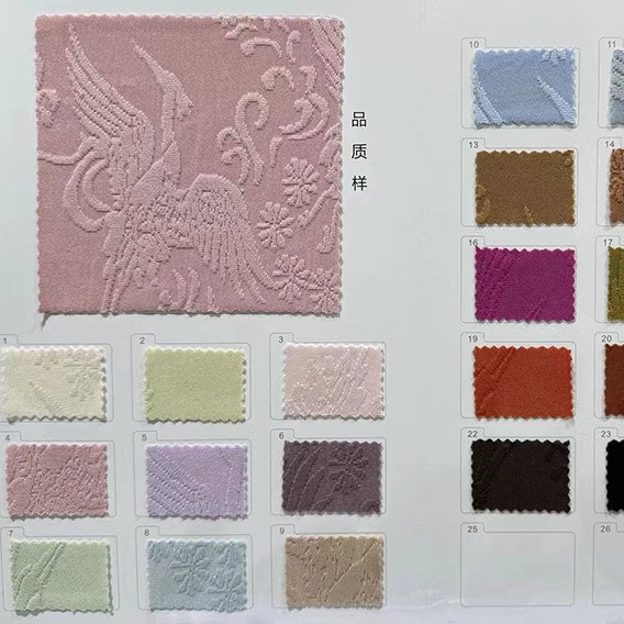 2024年新款毛衣面料连衣裙童装时装毛线针织提花流行麻花X20